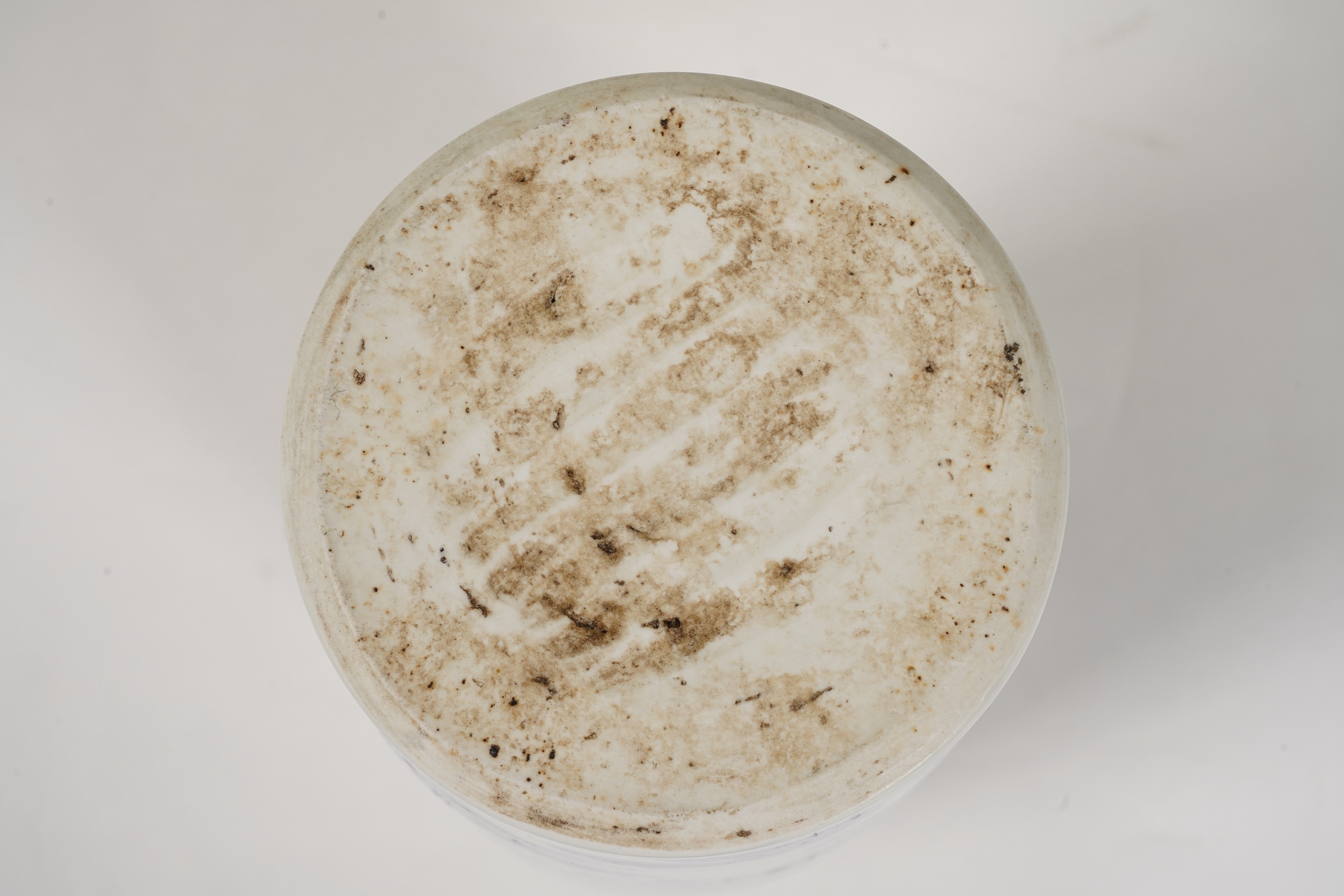 A Chinese blue and white ‘Tan Zi’ rolwagen vase, probably Chongzhen period (1627-1644)